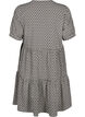 Flash - Bedrukte A-lijn jurk, Black White Graphic, Packshot image number 1
