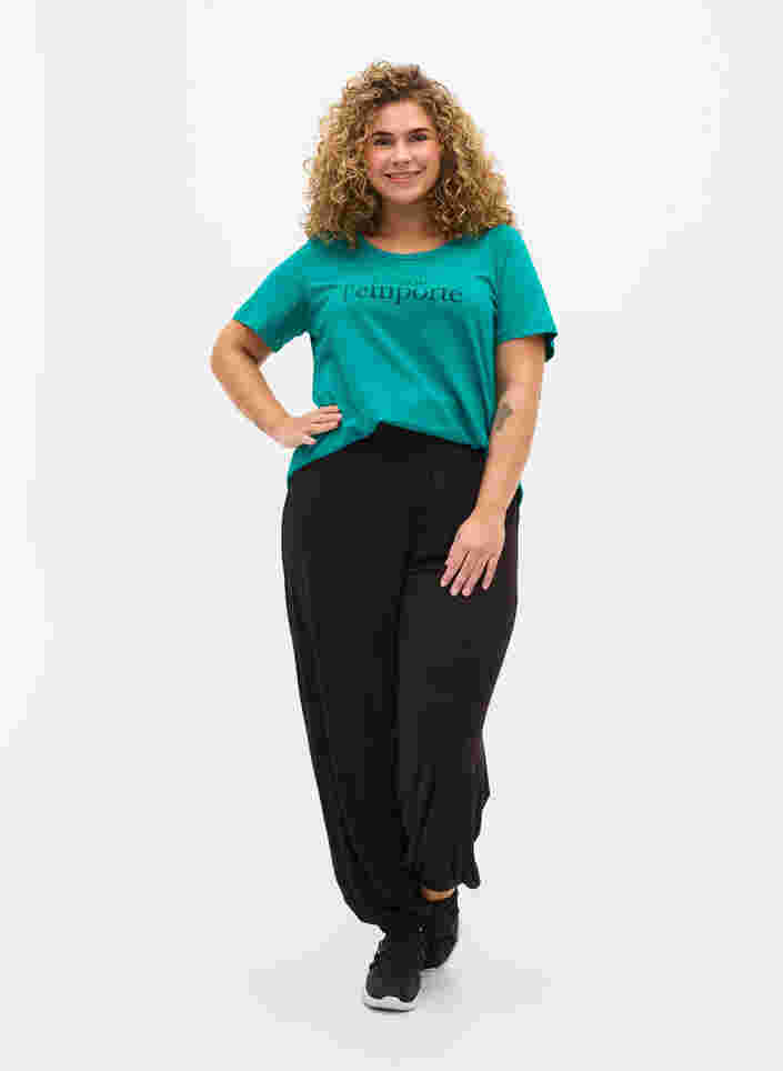 T-shirt à manches courtes avec imprimé, Parasailing Flock, Model image number 2