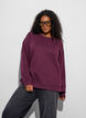 Sweatshirt met ronde hals, Rood, Model image number 0