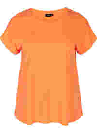 T-shirt fluo en coton