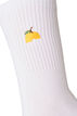 Chaussettes en coton &agrave; motifs, Blanc, Packshot image number 2