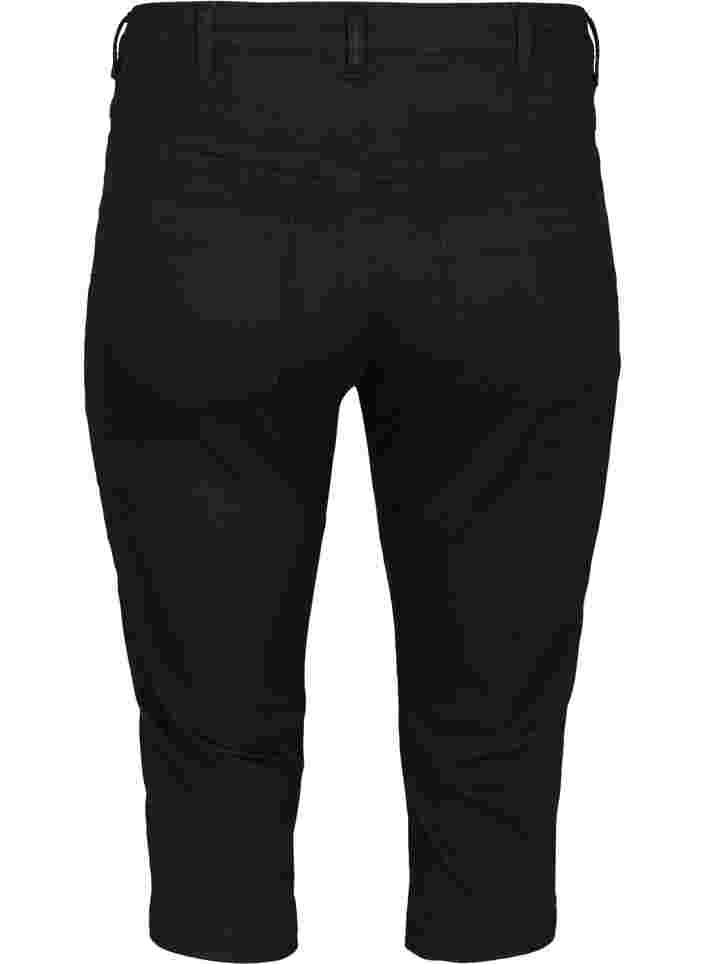 Slim fit Emily capri jeans, Black, Packshot image number 1