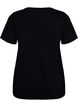 T-shirt en coton avec imprimé métallisé, Black W. Love, Packshot image number 1