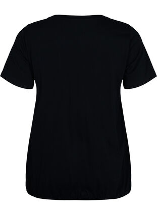 Katoenen T- shirt met print, Black W. Love, Packshot image number 1