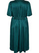 Empire feestjurk in midi lengte, Groen, Packshot image number 1