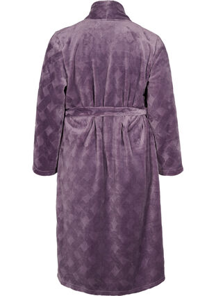 Peignoir long avec poches, Vintage Violet, Packshot image number 1