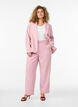 Klassieke blazer met knoopsluiting en zakken, Roze, Model image number 1