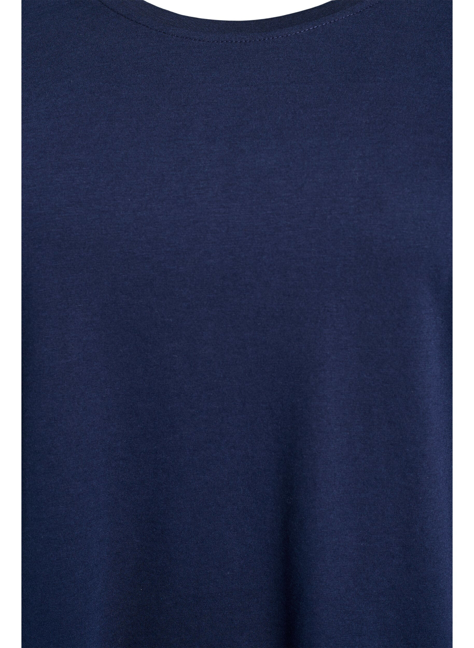 ZizziT-shirt imprim&eacute;, Bleu, Packshot image number 2