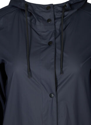 Imperméable à capuche avec coutures étanches, Night Sky, Packshot image number 2