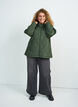 Licht gewatteerd jack met diamant-quilt, Groen, Model image number 1
