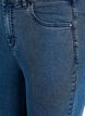 Jean Amy taille haute coupe super slim, Bleu, Packshot image number 2
