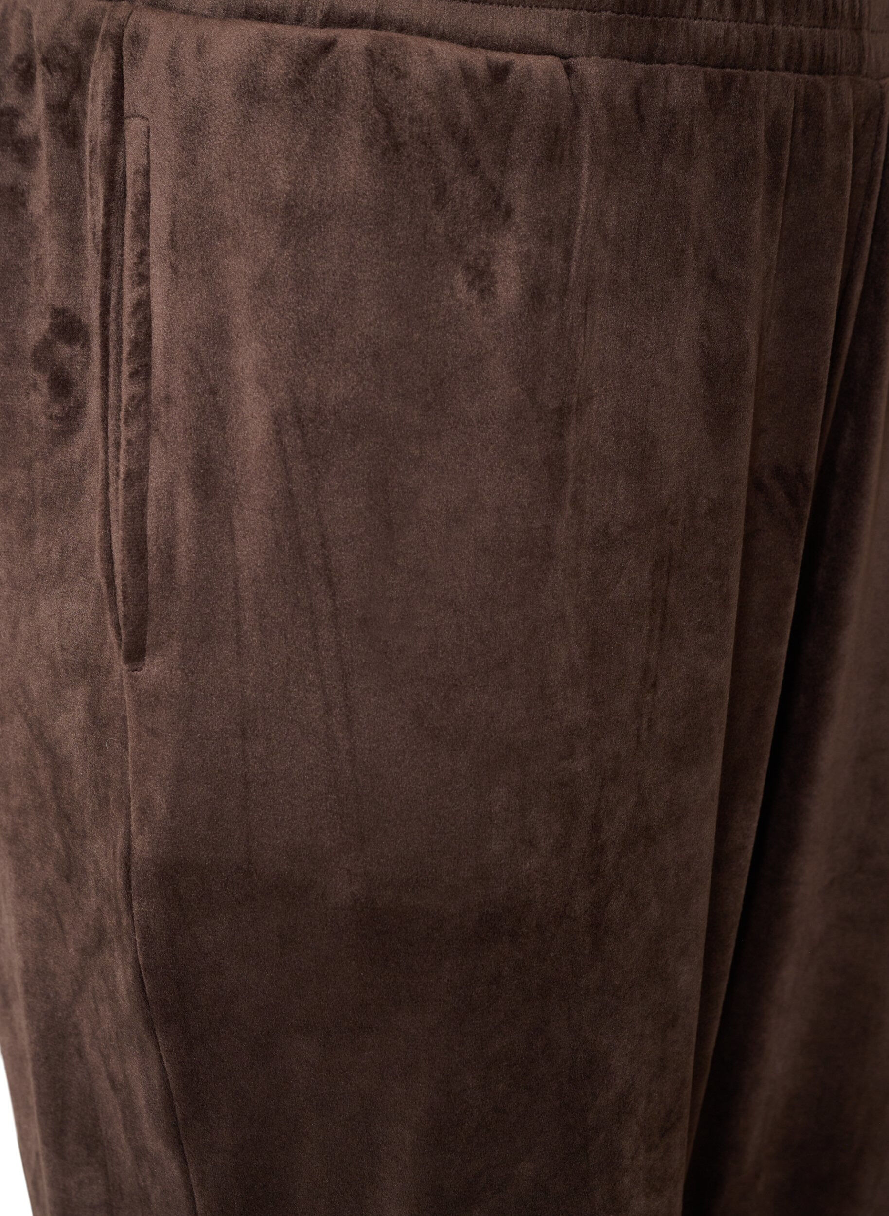 ZizziPantalon ample en velours, Marron, Packshot image number 2