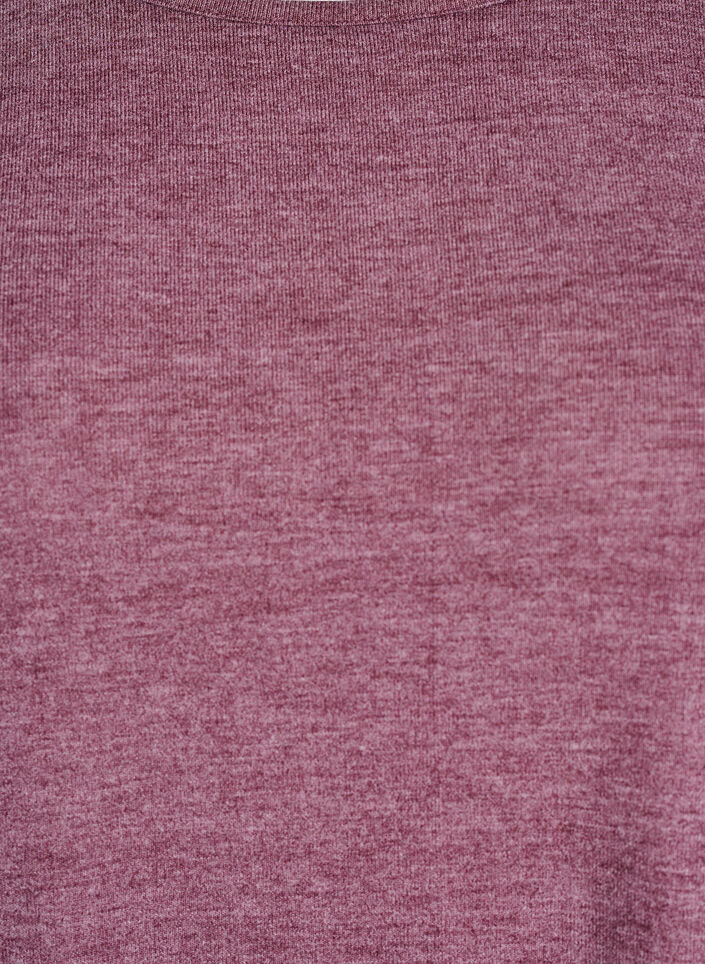 Blouse en jersey avec manches 3/4, Bordeaux, Packshot image number 2