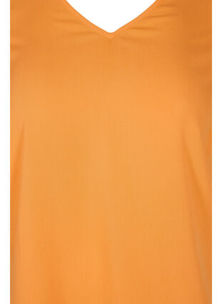 Viscose top in korte mouwen, Orange Peel, Packshot image number 2