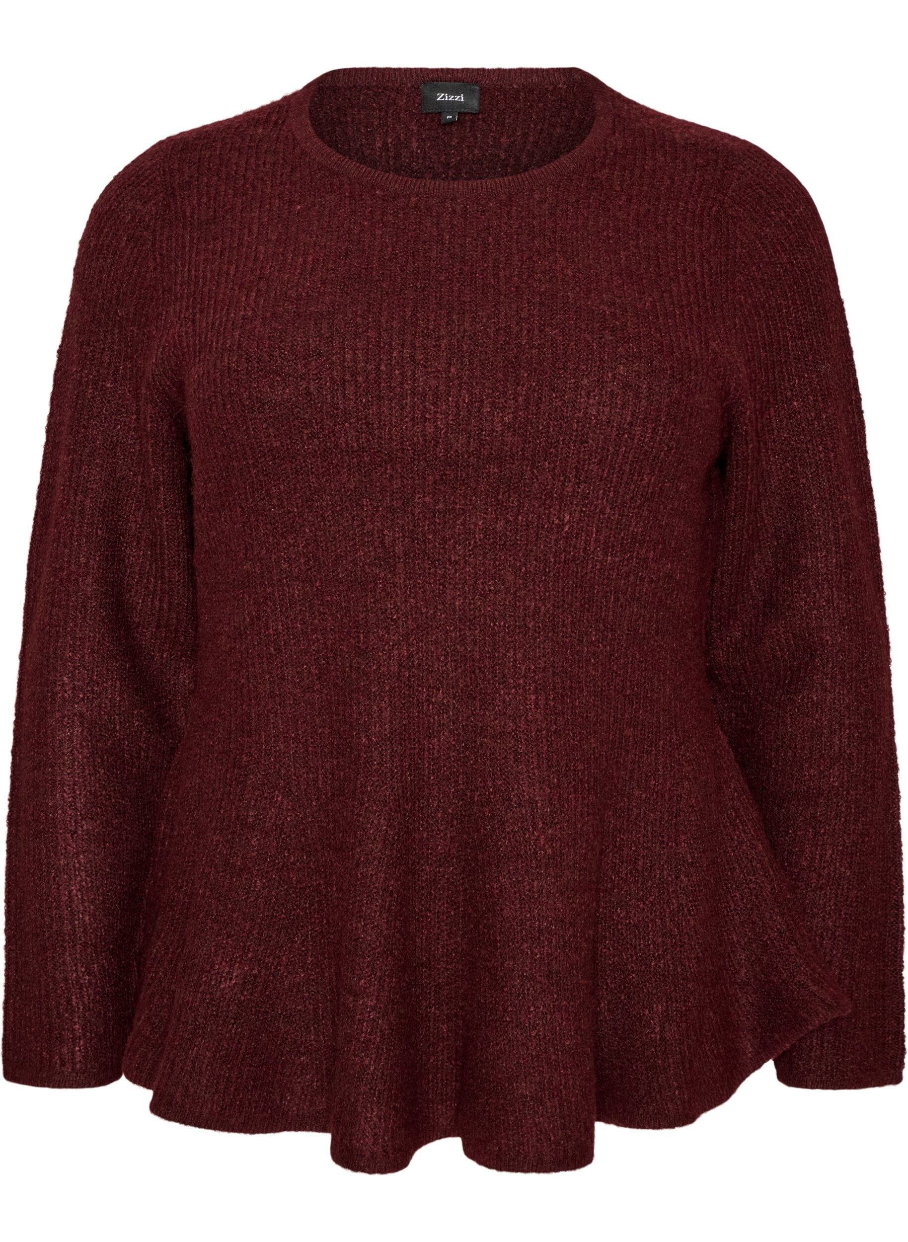 A-lijn gebreide blouse