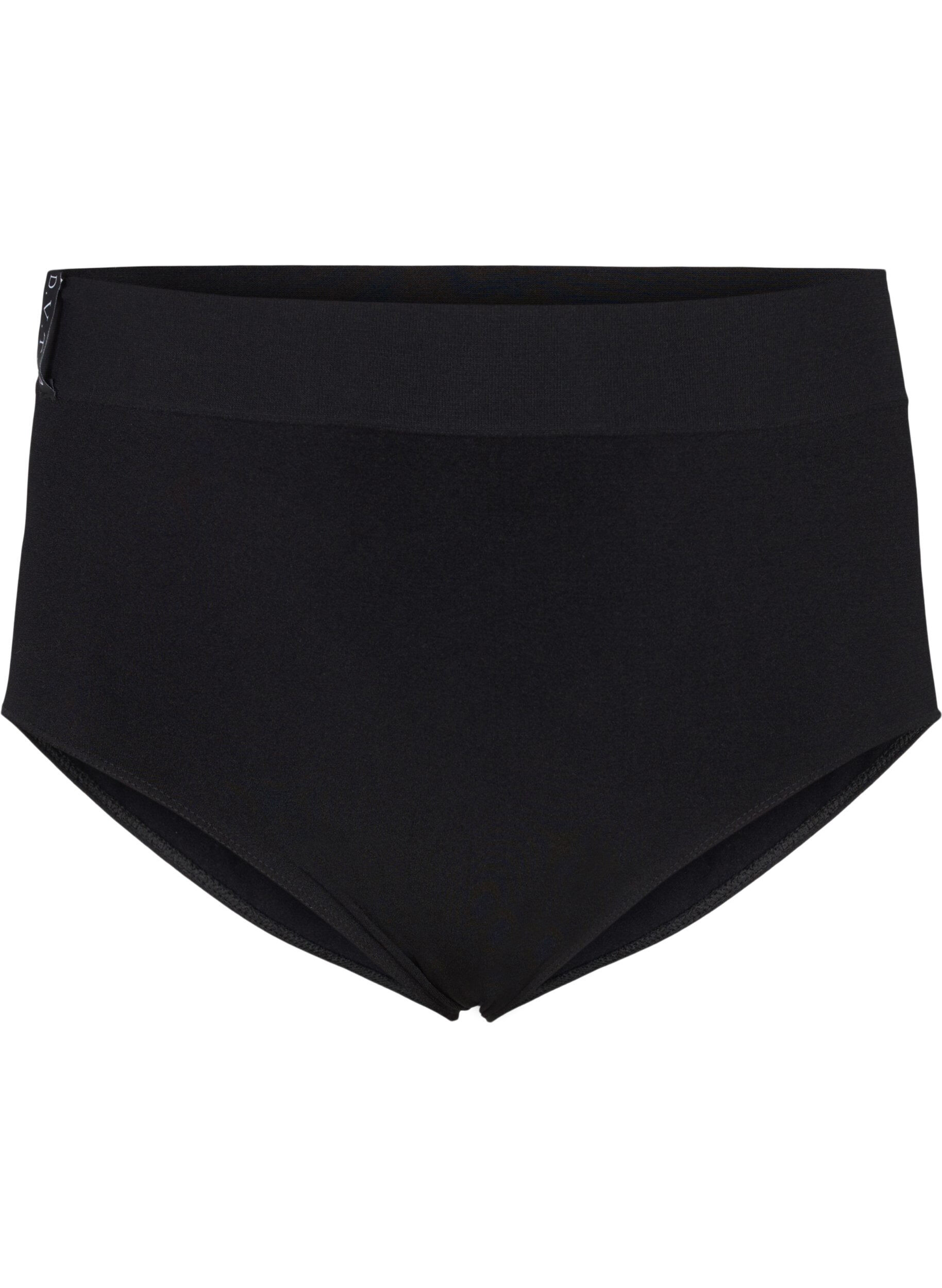 Zizzi Culotte sans coutures, Black, Packshot image number 0
