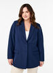 Klassieke blazer met knoopsluiting, Blauw, Model image number 0