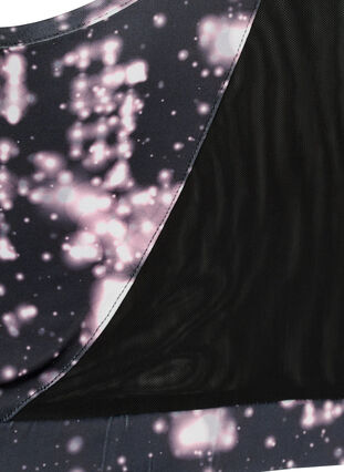 Soutien-gorge de sport avec résille et imprimé, Blinded Lights, Packshot image number 2