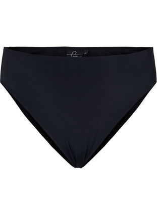 Culotte de bikini taï taille haute, Black, Packshot image number 0