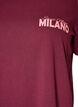 T-shirt imprim&eacute;, Bordeaux, Packshot image number 2