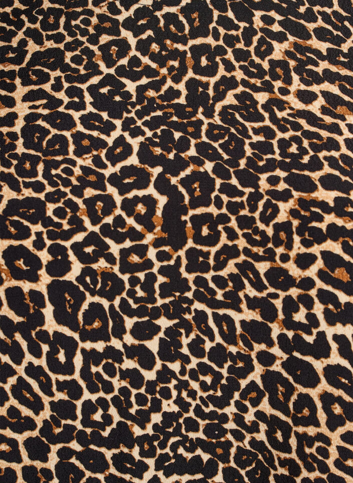 Lange mouwen tuniek met een naad, Bruin, Packshot image number 2