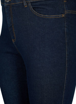 Ellen bootcut jeans met hoge taille, Raw Unwash, Packshot image number 2