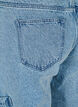 Jeans cargo taille haute, Bleu Clair, Packshot image number 3