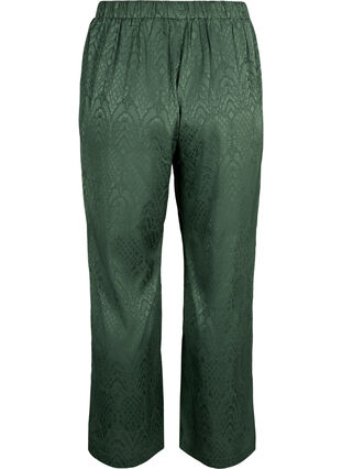 Pantalon avec motif texturé, Duck Green, Packshot image number 1