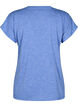 Losse workout T-shirt met korte mouwen, Blauw, Packshot image number 1