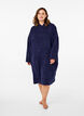 Terry poncho met capuchon, Navy Blazer, Model image number 2