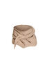 &Eacute;charpe triangle tricot&eacute;e, Beige, Packshot image number 2