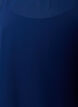 Robe maxi avec plusieurs couches de volants et cape amovible, Bleu, Packshot image number 2