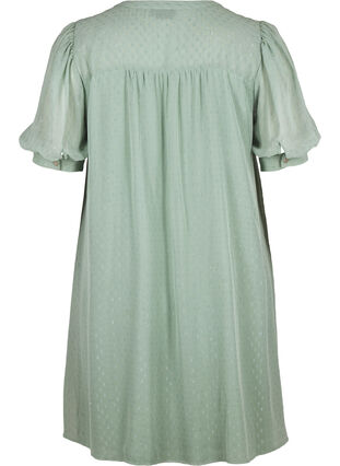 Robe manches courtes avec boutons, Chinois Green, Packshot image number 1