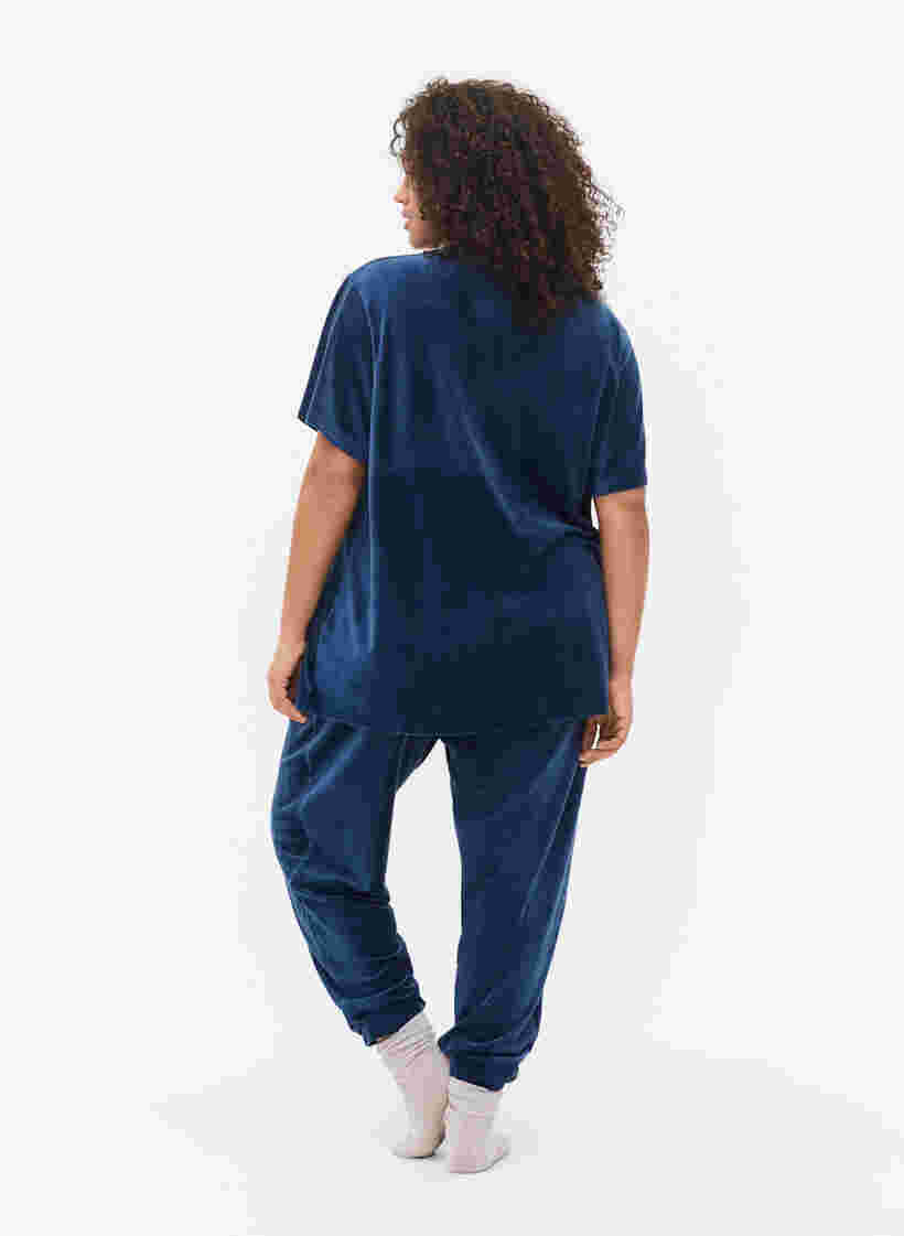 Pantalon confort, Insignia Blue, Model image number 1