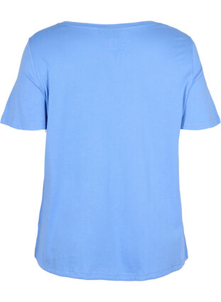 T-shirt à manches courtes avec bas réglable, Ultramarine, Packshot image number 1