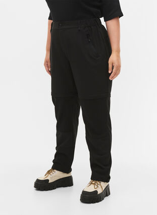 Pantalons de randonnée 2-en-1, Black, Model image number 2