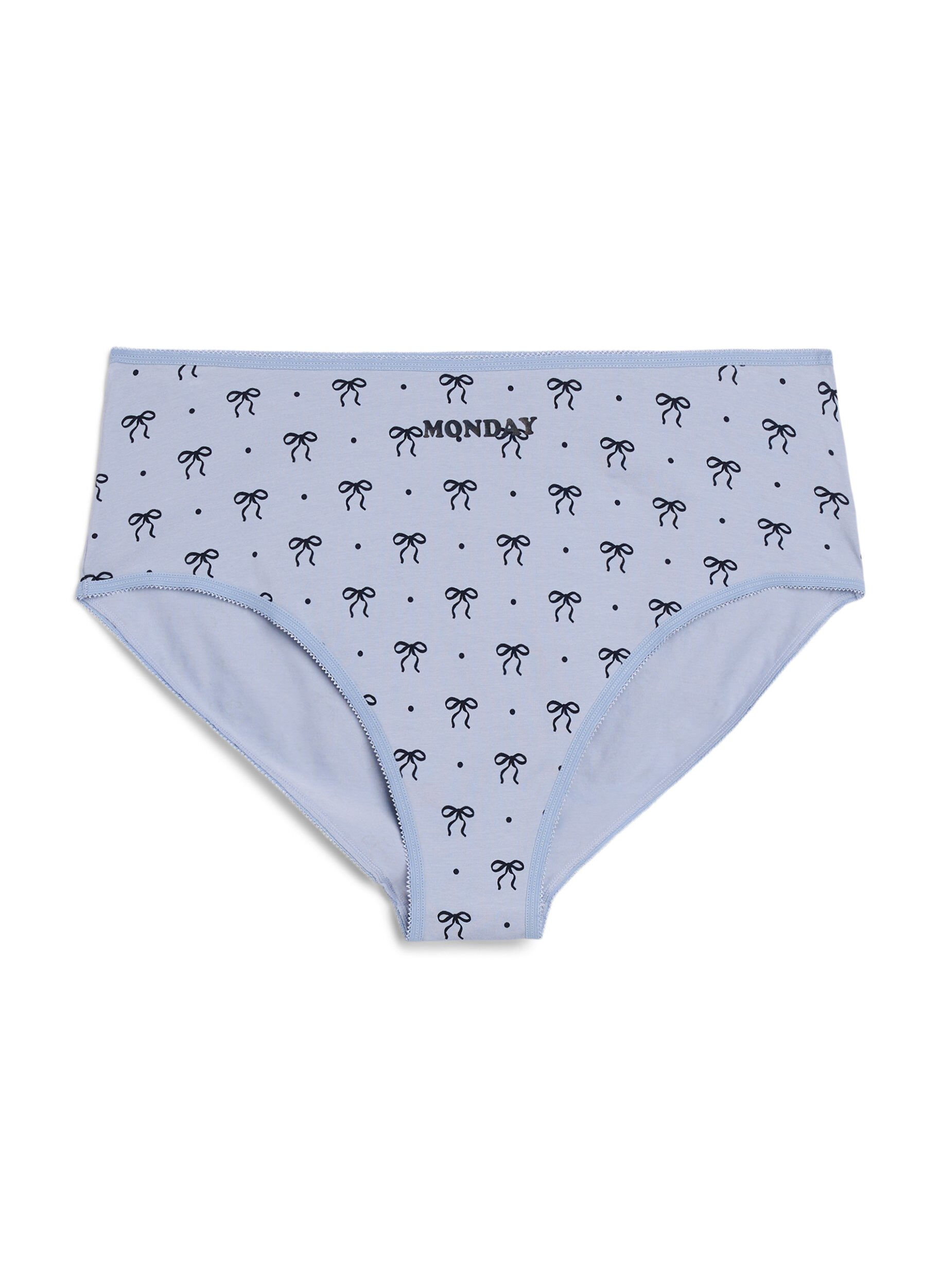 Zizzi7-pack panties met normale taille, Blauw, Packshot image number 3