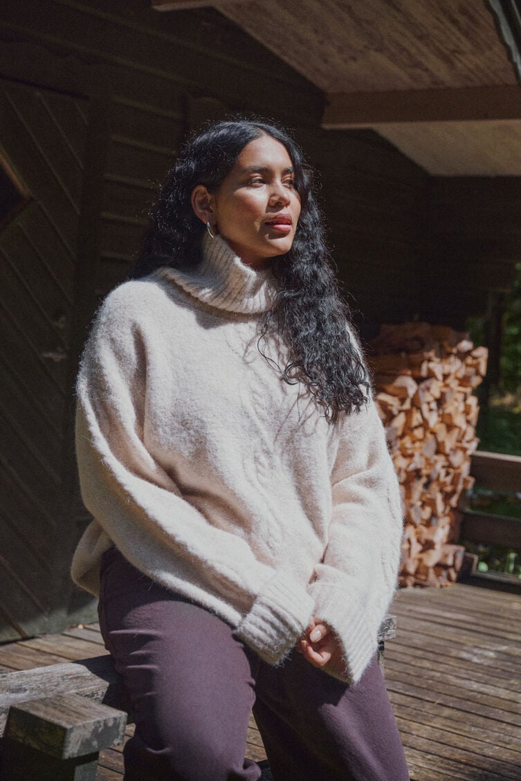 Style cosy nordique et doux, , Model