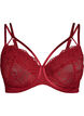 Soutien-gorge embo&icirc;tant avec dentelle et doubles bretelles, Noir, Packshot image number 0