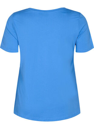 T-shirt en coton à manches courtes avec imprimé, Regatta LOVE, Packshot image number 1