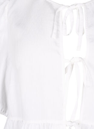 Viscose blouse met anglaise borduursel, Bright White, Packshot image number 2