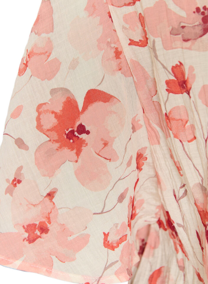Blouse met ballonavorm en vleermuismouwen, Oranje, Packshot image number 3