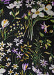 A-lijn tuniek met bloemenprint, Zwart, Packshot image number 2