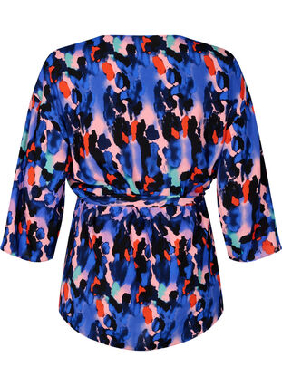 	 Kimono in viscose met print, Colorful Animal, Packshot image number 1