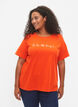 FLASH - T-shirt avec motif, Orange.com, Model image number 0