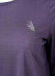 Blouse d'entraînement à manches longues avec structure, Purple Plumeria, Packshot image number 2