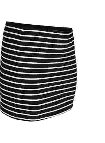 2-pack tops verlenger, Black/Black Stripe, Packshot image number 3