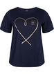 FLASH - T-shirt met motief, Navy Blazer, Packshot image number 0