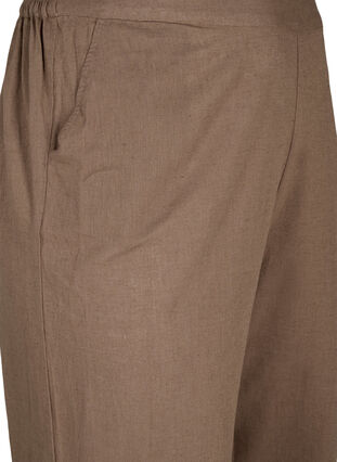 Pantalon ample en lin et coton mélangés, Cub, Packshot image number 2