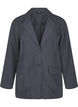 FLASH - Blazer avec des poches et une fente, Gris anthracite, Packshot image number 0